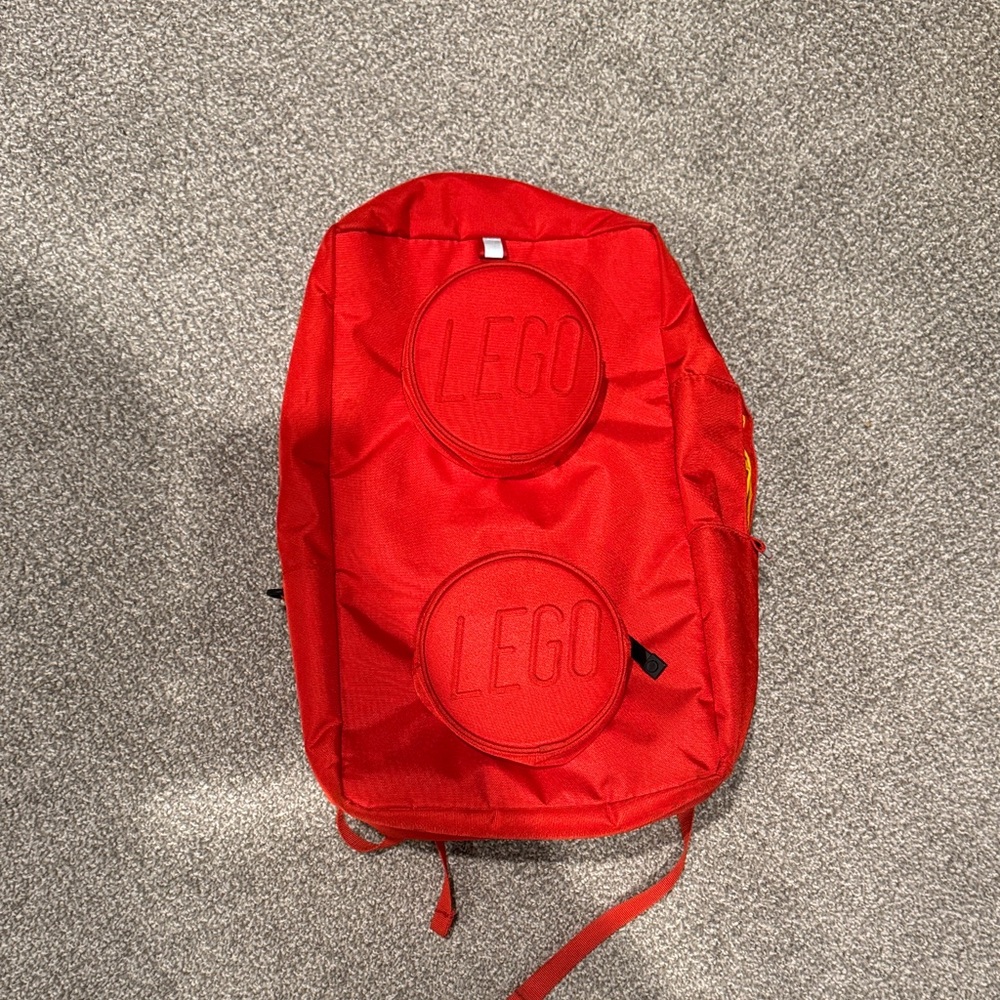 LEGO Bold Red Kid’s Backpack